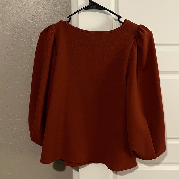 Bubble Sleeve Blouse - Picture 2 of 2